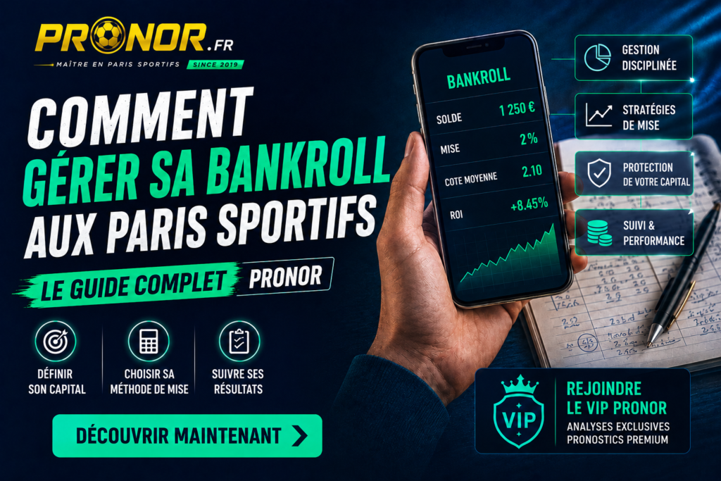 Gestion de bankroll paris sportif : le guide complet et conseils