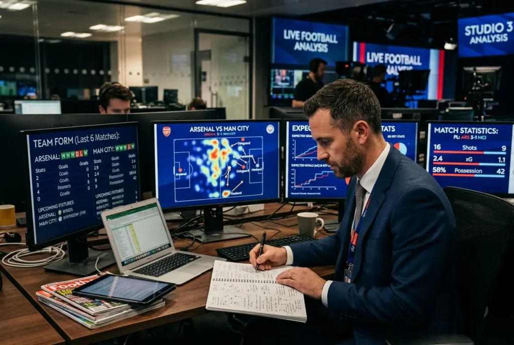Comment faire des pronostics football : guide complet