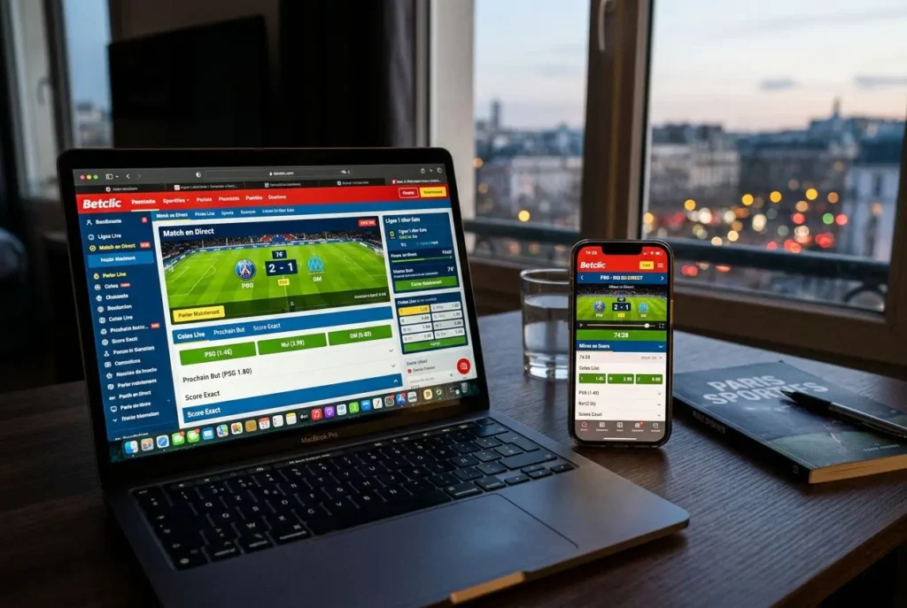 Betclic c&rsquo;est quoi : guide complet sur ce site de paris sportifs
