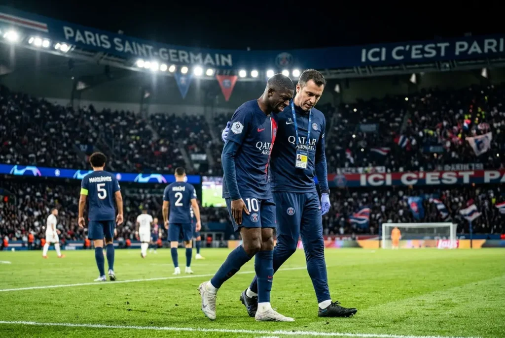 Ousmane Dembélé blessure : gêne au mollet, ce qu&rsquo;il faut savoir