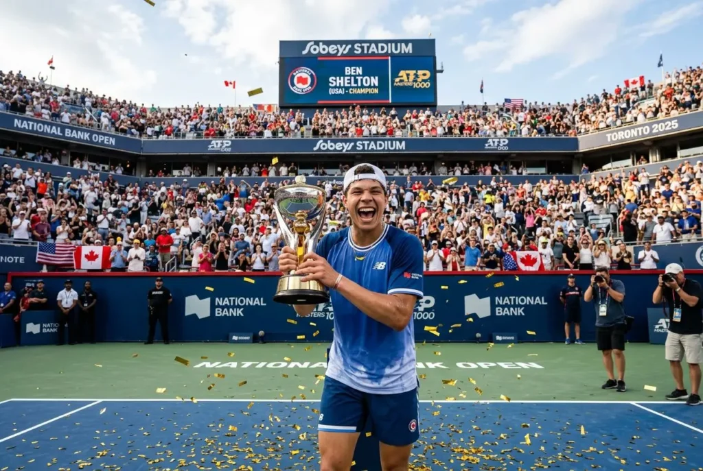 Analyse masters 1000 Toronto : Shelton remporte la finale à Toronto