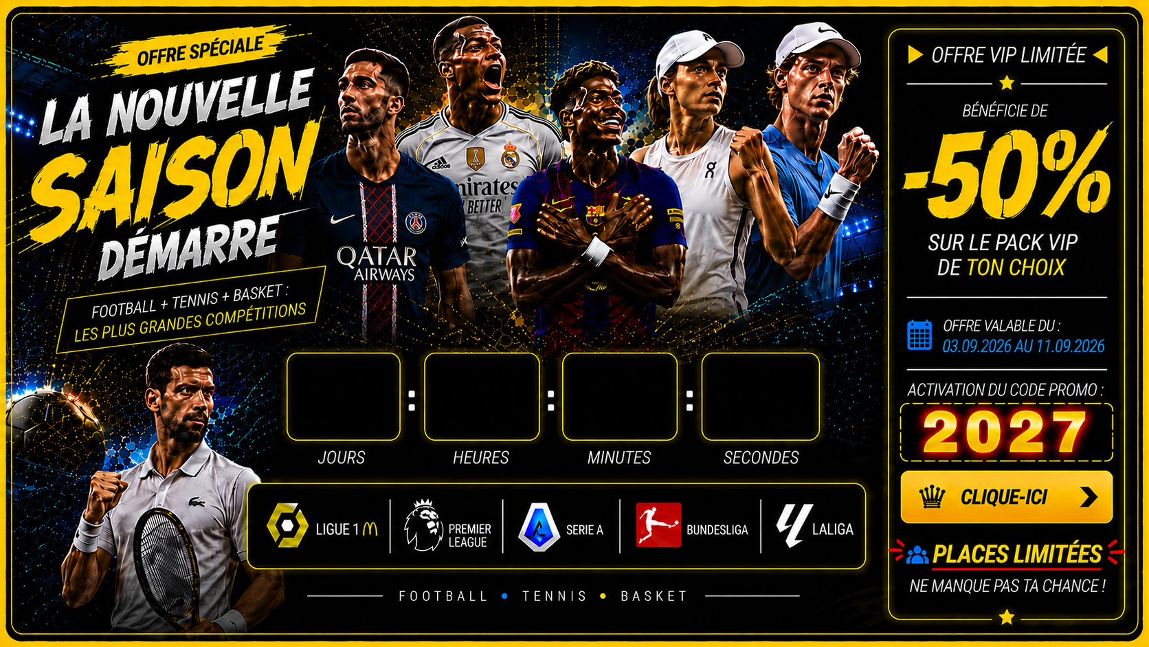 Offre spéciale PRONOR -50% avec le code promo 2027