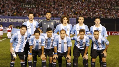 Photo de l’équipe Argentine