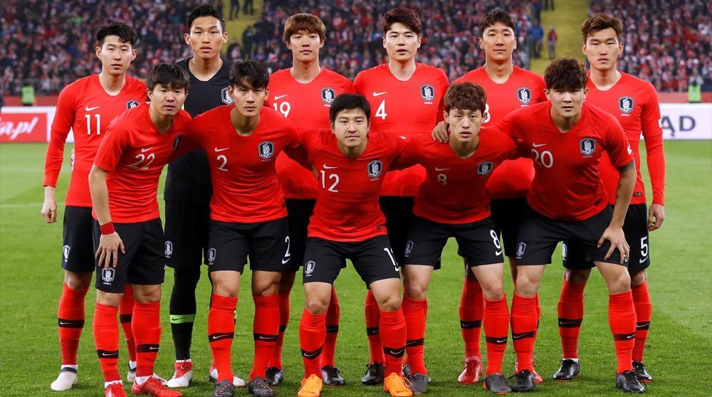 Photo de l’équipe Corée du Sud
