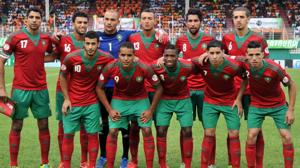 Photo de l’équipe Maroc 